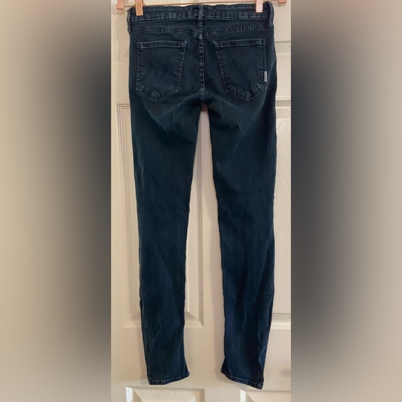Mother denim jeans 26 The Looker skinny in Not Guilty dark blue wash Stretch - Picture 6 of 6